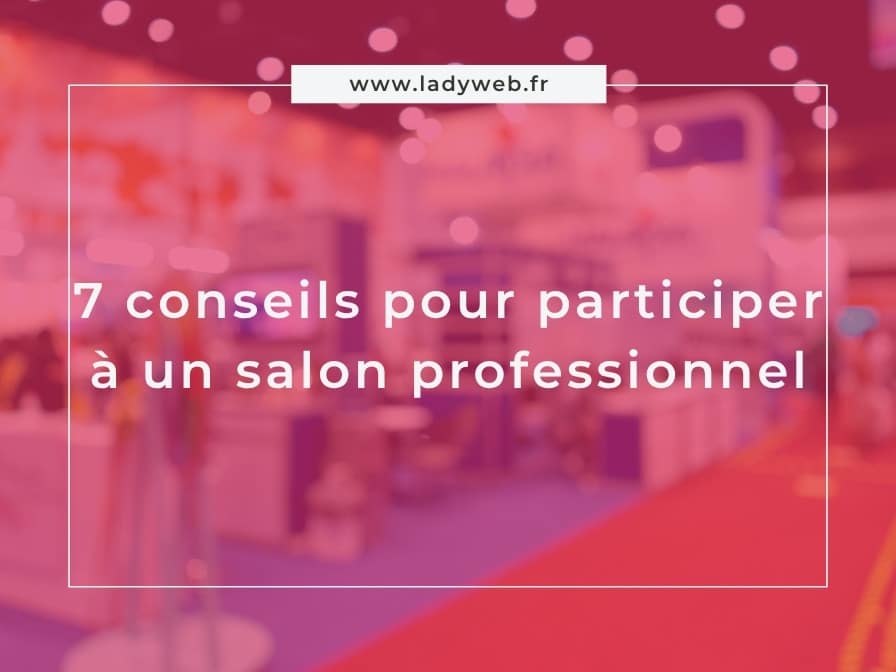 participer à un salon professionnel